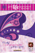 Girls Life Application Study Bible-NLT-Butterfly