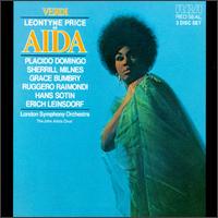 Giuseppe Verdi: Aida - Bruce Brewer (tenor); Grace Bumbry (mezzo-soprano); Hans Sotin (bass); Joyce Mathis (soprano); Leontyne Price (soprano);...