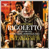 Giuseppe Verdi: Rigoletto - Andrea Rost (vocals); Antonella Trevisan (vocals); Antonio de Gobbi (vocals); Dimitri Kavrakos (vocals);...