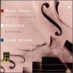Glass, Rorem: Violin Concertos; Bernstein: Serenade