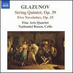 Glazunov: String Quintet; Five Novelettes