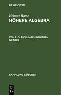 Gleichungen H�heren Grades