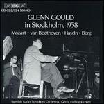 Glenn Gould in Stockholm, 1958