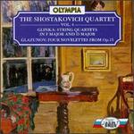 Glinka: String Quartet In F/String Quartet In D/Glazunov: Four Novelettes - Alexander Balashov (violin); Alexander Galkovsky (viola); Alexander Korchagin (cello); Andrei Shishlov (violin);...