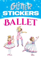 Glitter Ballet Stickers