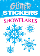Glitter Snowflakes Stickers
