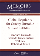 Global Regularity for Gravity Unstable Muskat Bubbles