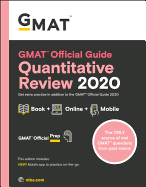 GMAT Official Guide 2020 Quantitative Review: Book + Online Question Bank