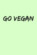 Go Vegan: simple notebook