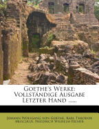 Goethe's Werke.