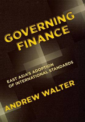 Governing Finance - Walter, Andrew
