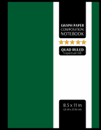 Graph Paper Composition Notebook: Graphing Paper, 4x4 Quad Ruled, 4 Squares Per Inch (Large, 8.5x11 in.)