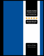 Graph Paper Composition Notebook: Graphing Paper, 4x4 Quad Ruled, 4 Squares Per Inch (Large, 8.5x11 in.)