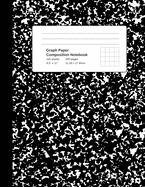 Graph Paper Composition Notebook: Marble Grid Paper Notebook, Quad Ruled, 4 Square Per Inch (4x4), 100 Sheets, 200 pages (Large, 8.5 x 11)