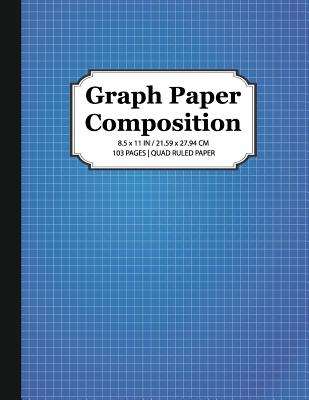 Graph Paper Composition Notebook: Quad Ruled 5x5, Grid Paper for Math & Science Students - Wizo, Math