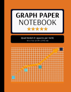 Graph Paper Notebook: 200 Pages, 4x4 Quad Ruled, Grid Paper Composition (Large, 8.5x11 in.)
