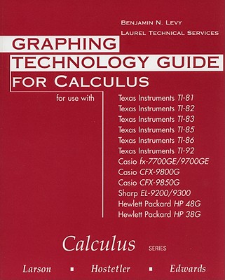 Graphing Technology Guide for Calculus - Levy, Benjamin N, and Laurel Technical Services