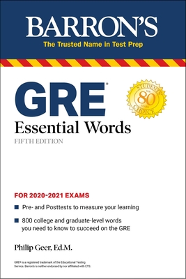 GRE Essential Words - Geer, Philip
