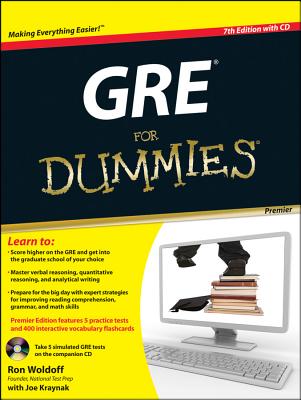 GRE For Dummies - Woldoff, Ron, and Kraynak, Joe E.
