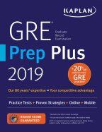 GRE Prep Plus 2019: Practice Tests + Proven Strategies + Online + Video + Mobile