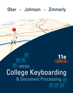 Gregg College Keyboarding & Document Processing (Gdp); Lessons 1-60 Text