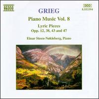 Grieg: Piano Music, Vol. 8 - Einar Steen-N�kleberg (piano)