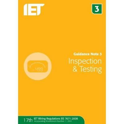 Guidance Note 3 - Iet, and The Institution of Engineering and Technology