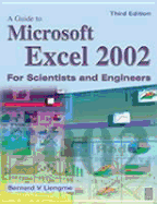 Guide to Microsoft Excel 2002 for Scientists and Engineers