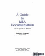 Guide to MLA Documentation