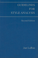 Guidelines for Style Analysis - LaRue, Jan