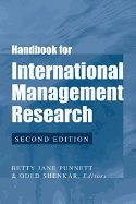 Handbook for International Management Research
