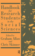 Handbook for research students in the social sciences