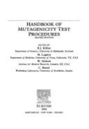 Handbook Mutagenicity Test Proc