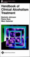 Handbook of Clinical Alcoholism Treatment
