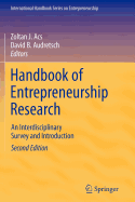 Handbook of Entrepreneurship Research: An Interdisciplinary Survey and Introduction