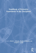 Handbook of Formative Assessment in the Disciplines