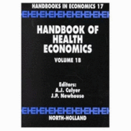 Handbook of Health Economics