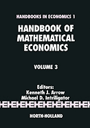 Handbook of Mathematical Economics: Volume 3