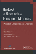 Handbook of Research on Functional Materials: Principles, Capabilities and Limitations
