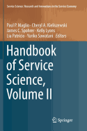 Handbook of Service Science, Volume II