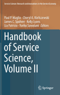 Handbook of Service Science, Volume II