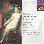 Handel: Acis & Galatea - Benjamin Luxon (vocals); Colin Tilney (harpsichord); Denis Vigay (cello); Iona Brown (violin); Jennifer Smith (soprano); Jill Gomez (vocals); Kenneth Heath (cello); Neil Jenkins (tenor); Nicholas Kraemer (tenor); Paul Esswood (alto)