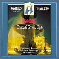 Handel: Concerti Grossi, Op. 6 - S�dwestdeutsches Kammerorchester; Paul Angerer (conductor)