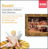 Handel: Coronation Anthems; Dixit Dominus - Andrew Davis (harpsichord); Charles Daniels (tenor); David Briggs (organ); Gerald Finley (bass); Janet Baker (mezzo-soprano);...