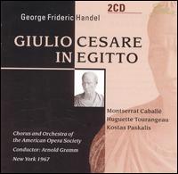 Handel: Giulio Cesare in Egitto - Huguette Tourangeau (mezzo-soprano); Kostas Paskalis (baritone); Montserrat Caball� (soprano); Simon Estes (vocals);...