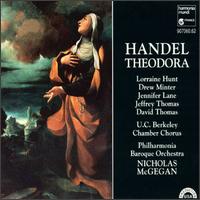 Handel: Theodora - David Thomas (bass); Drew Minter (tenor); Jennifer Lane (mezzo-soprano); Lorraine Hunt Lieberson (soprano);...