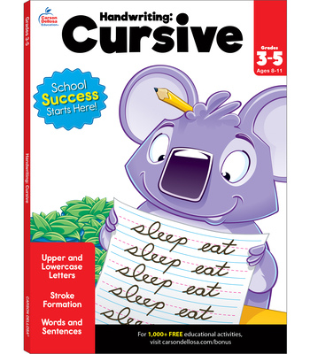 Handwriting: Cursive Workbook - Brighter Child (Compiled by), and Carson Dellosa Education (Compiled by)