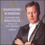 Hansgeorg Schmeiser plays music for Solo Flute