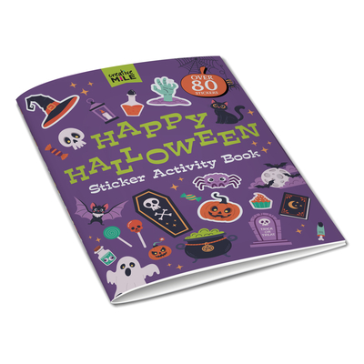 Happy Halloween Sticker Activity Book - Mile, Creative