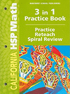 Harcourt School Publishers Math: Practice/Reteach Workbook Student Edition Grade 2